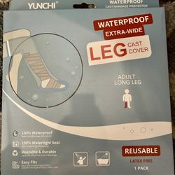 Yunchi Waterproof Extra-Wide Leg Cast Cover