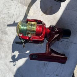Variety Reels With Fishing Gear Bag