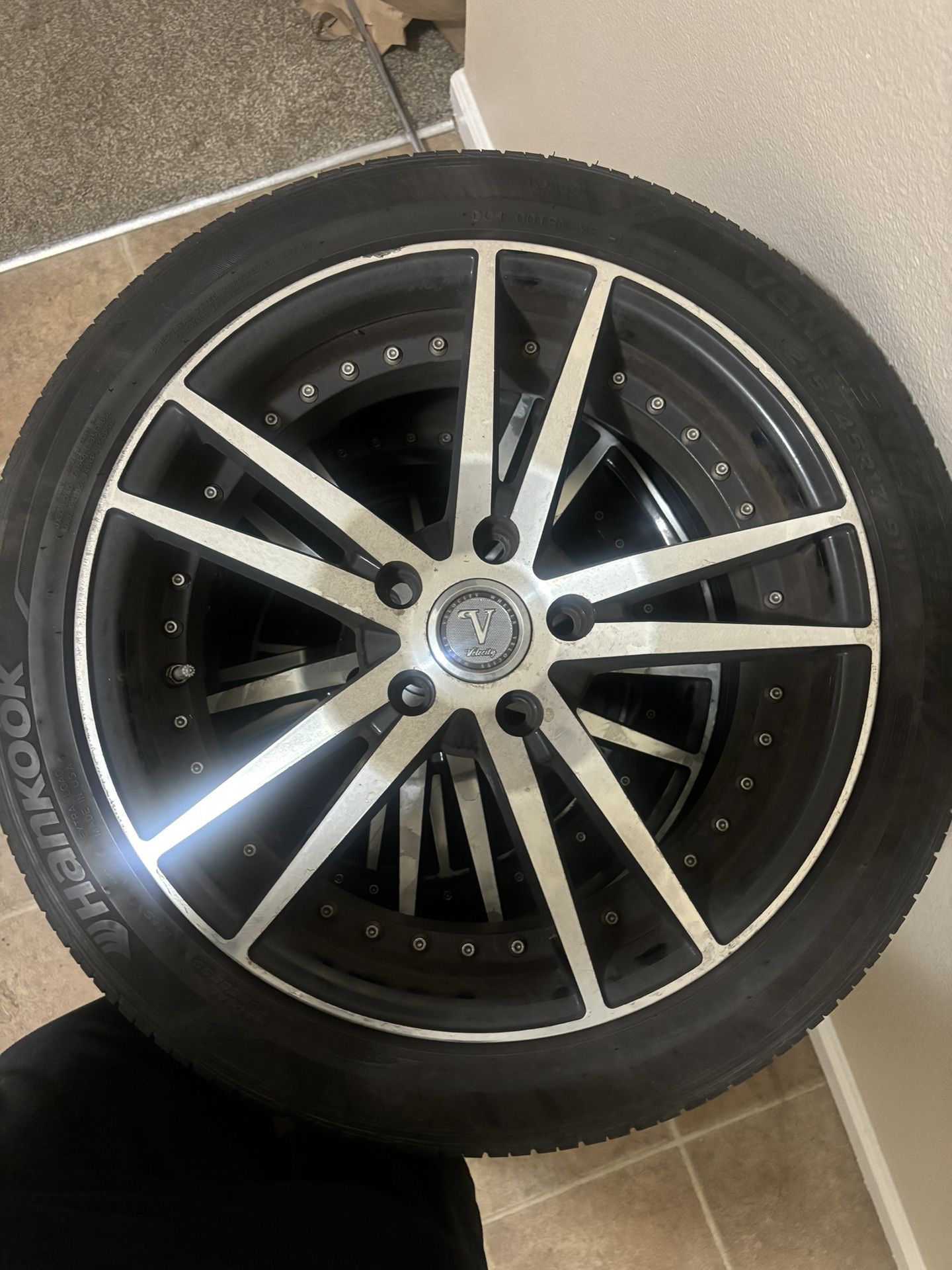 17inch 5 Lug Rims And Tire