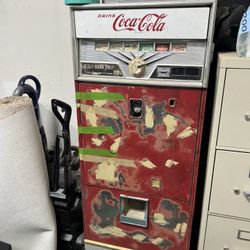 Vintage Coke machine 