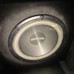 Kenwood 12” In Sub Sealed Box