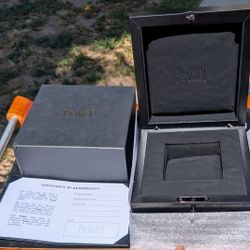 NEW Piaget (empty) Bracelet Box with Blank COA