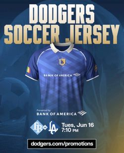 Dodgers Soccer Jersey 2026 World Cup Size - XL Medium