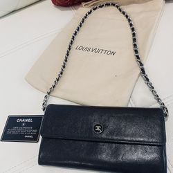 Chanel Wallet On Chain Black 