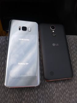 Samsung s+8. 64gb/ LG k20. 32gb