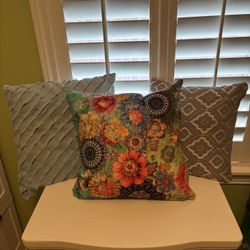 3 Decorative Pillows