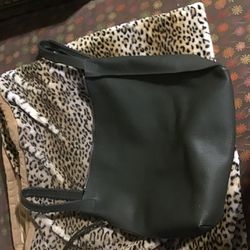 All Saints Khaki Green Backpack With Little Purse 