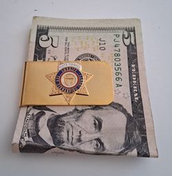 Sheriff Money Clip