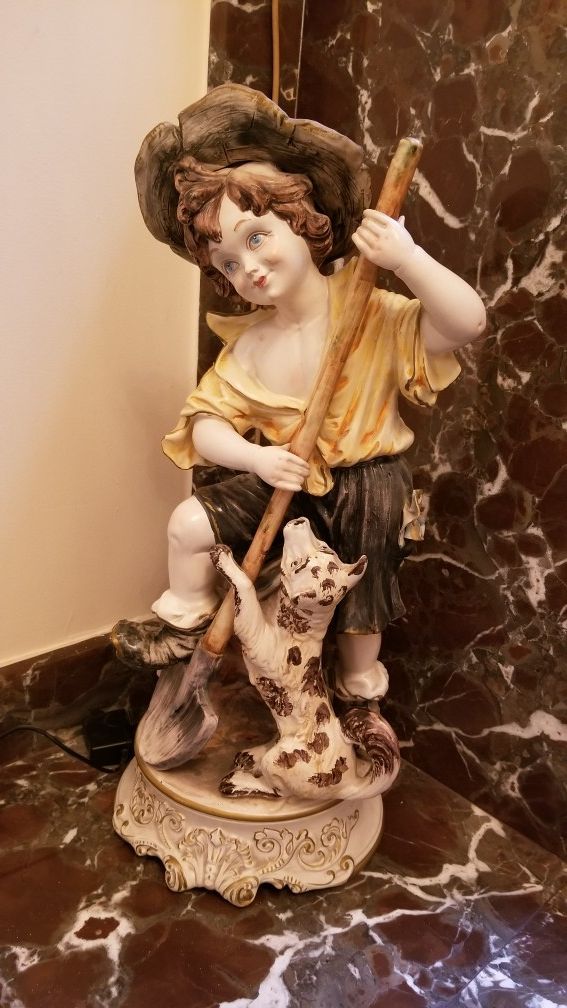 Porcelain Statues (2) - Made in Italy