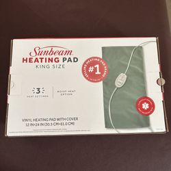 New King Sz Heating Pad