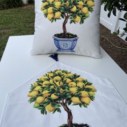 Lemon Tree Pillow