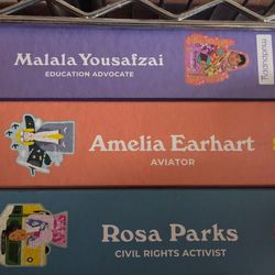 Set of 3 women history kids puzzle