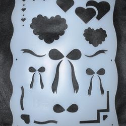 Valentines Stencil