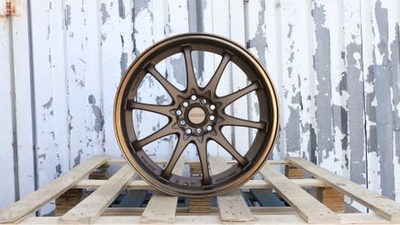 CE28 18X8.5 CE28 Style Bronze Wheels 5X100/5x114.3 ET35 Rims Fits Honda Toyota Nissan