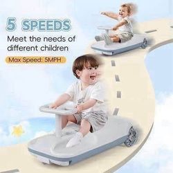 SALE! New Kids Electric Go Cart with Flashing Lights and Mopping Function