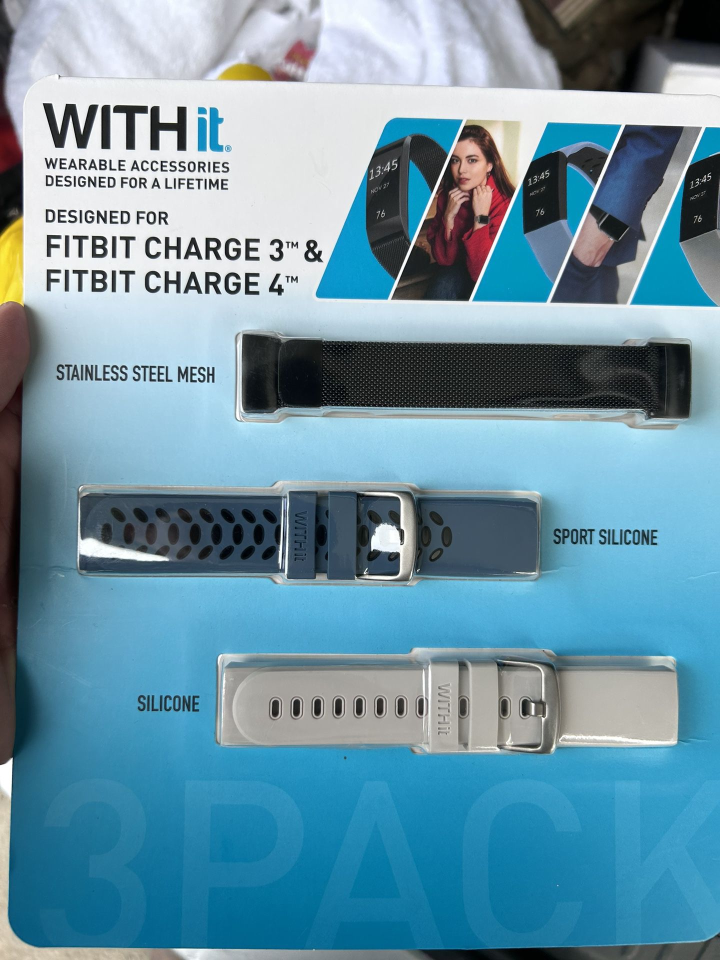 Fitbit 3 & 4  Bands Brand New Never Opened 