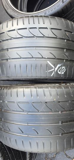 2 tires 305/30r19 Bridgestone potenza