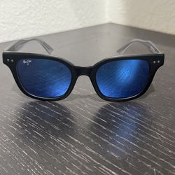 Maui Jim Shore Break MJ 822-02MG Matte Black Blue Hawaii Sunglasses - Excellent Product Overview Elevate your visual experience with these authentic M
