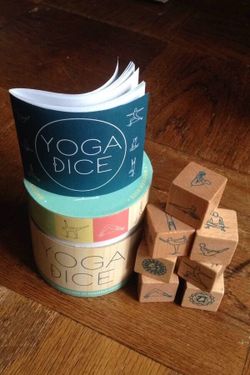 Yoga Dice - 7 Wooden Dice