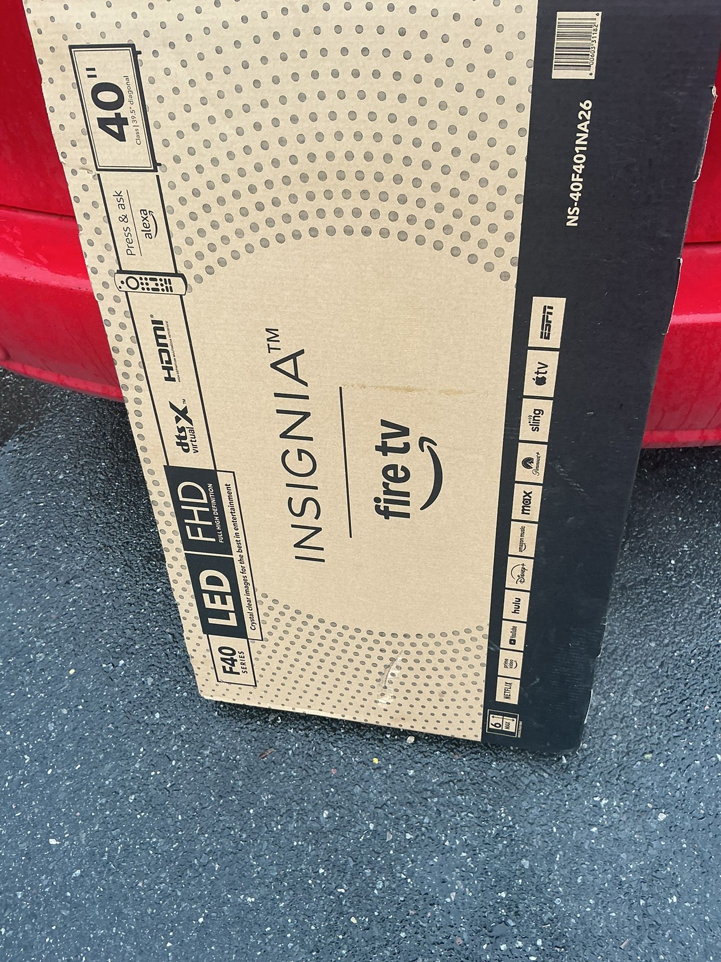 Brand New 40-inch Insignia Fire TV in Box for $85!