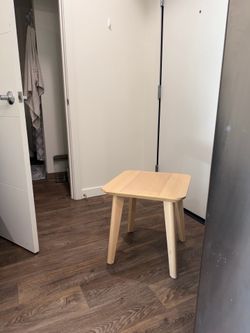 Wooden coffee table