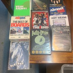 Skateboarding And Snowboarding DVDs