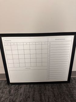 Office calendar 30x24