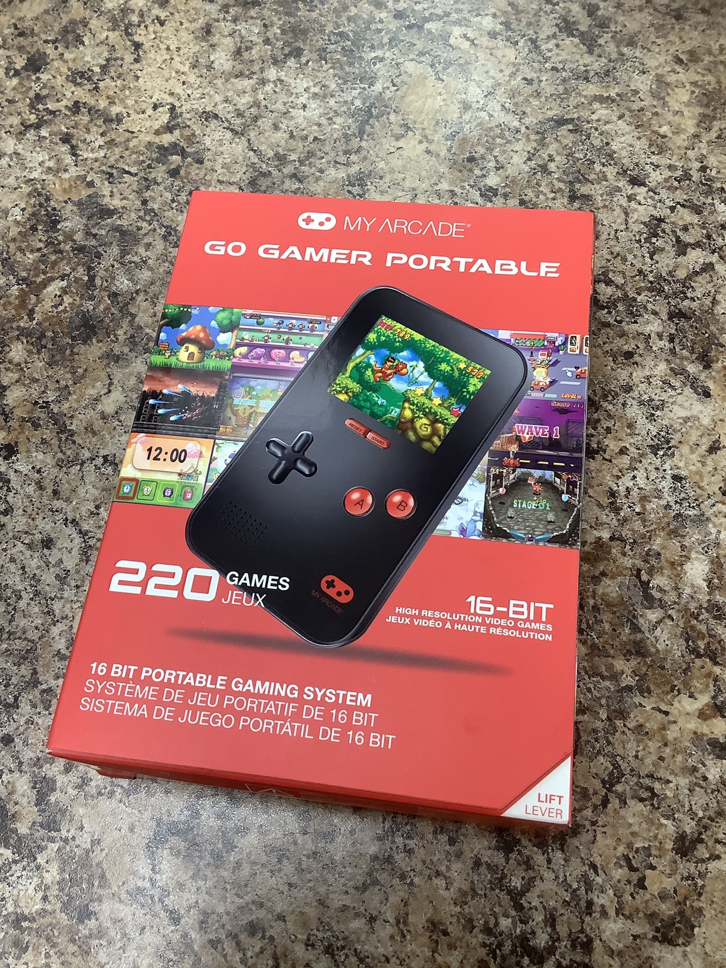 MY Arcade Go Gamer Portable 220 Games High Resolution Video Games