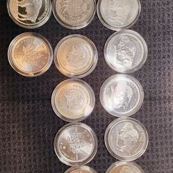 Silver Bullion Rounds 