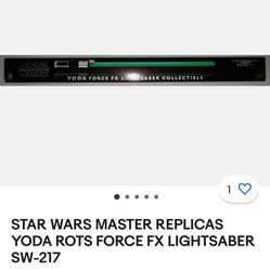 Master Replicas Yoda FX LightSaber