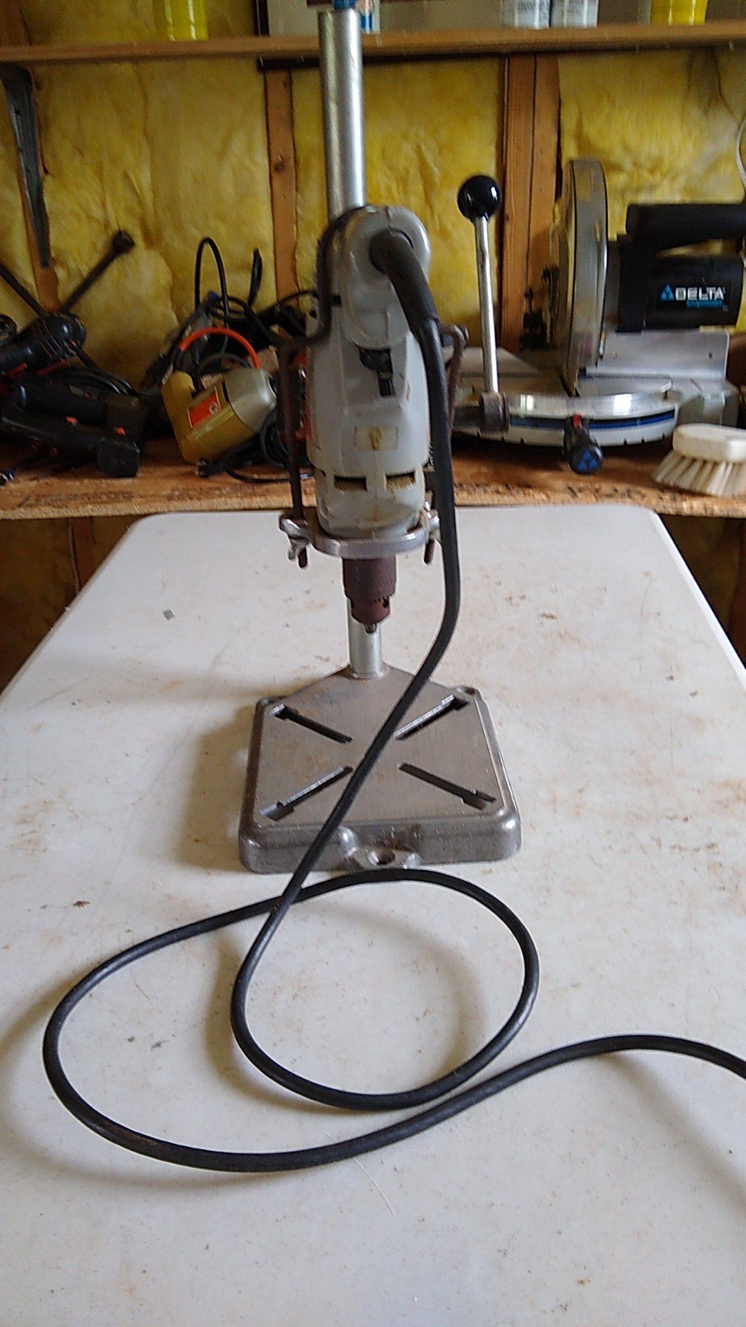Skil 3/8 : Table top convertible drill press