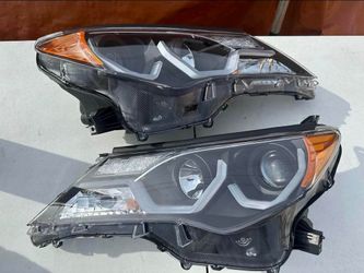 13-15 Toyota RAV4 Headlights Faros Calaveras Micas Luces Lamps