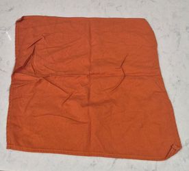 Orange Cloth Napkins, 12 count