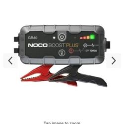 NOCO Boost Plus GB40 1000A UltraSafe Car Battery Jump Starter, 12V Jump Starter Battery Pack, Battery Booster-FIRM PRICE