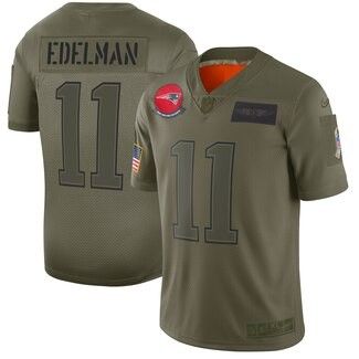 PATRIOTS EDELMAN SALUTE TO SERVICE JERSEY SIZE SM-3XL 100% STITCHED