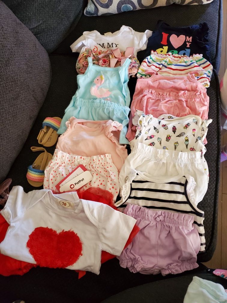 Baby girl clothes Size 0-3 months