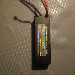 7.4 Volt 5200 mAh Electron Pro