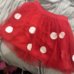 Red Tutu Minnie Skirt