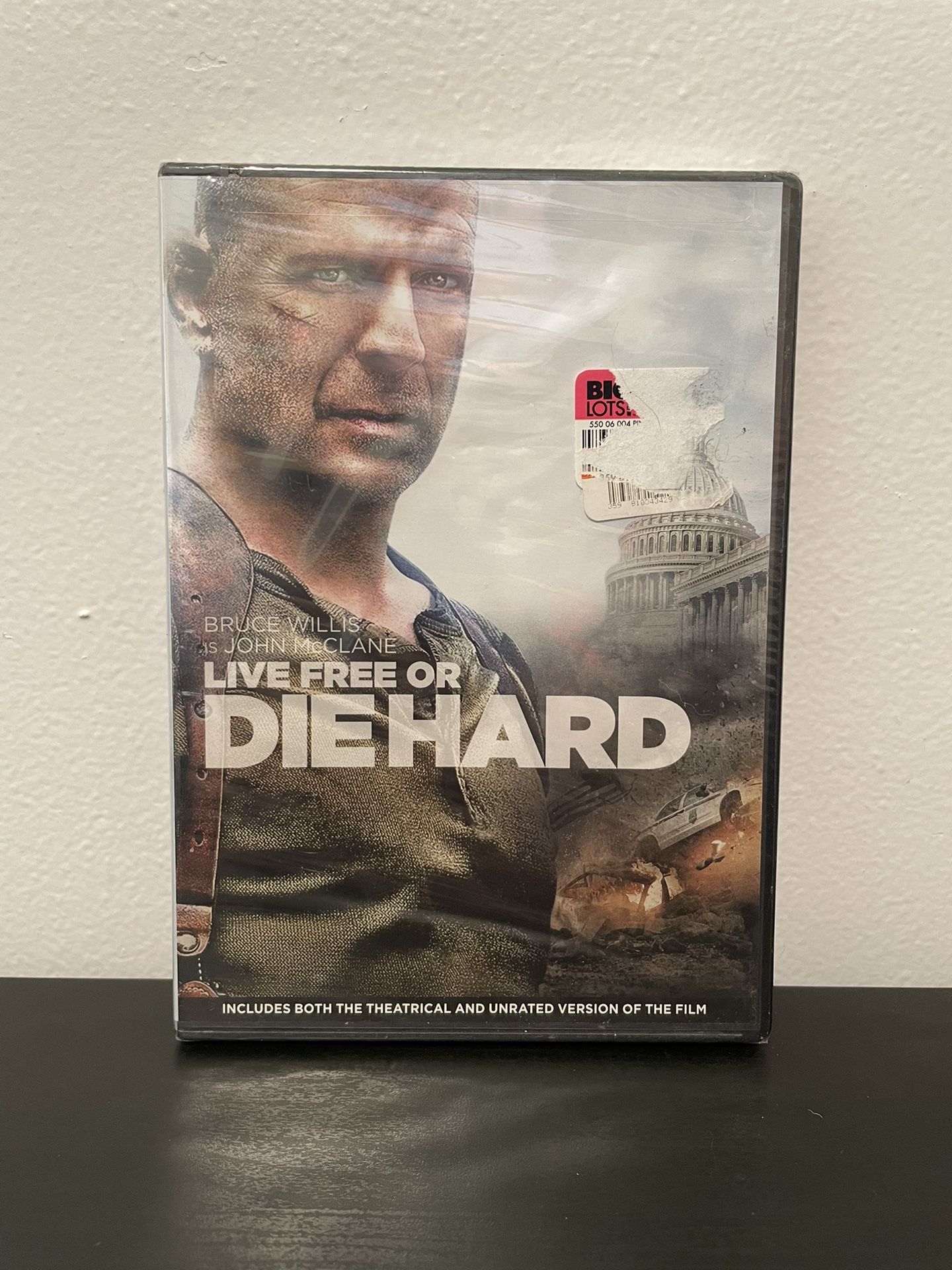 Live Free Or Die Hard DVD NEW SEALED Unrated/Theatrical Movie Bruce Willis 2007