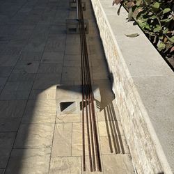 5 Rebar for concrete 1/2”*20’