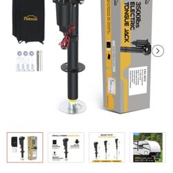 Electric Jack 12 V Pafessa A-Frame Trailer Tongue Jack | 3500lb