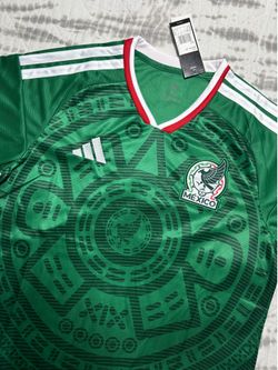 Mexico 2026 Home Fan Version Green Mens Large