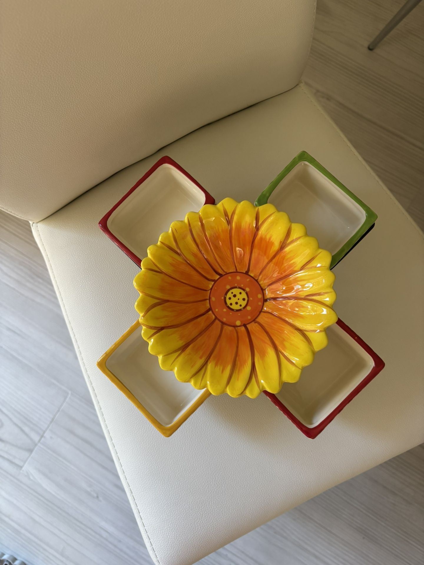 Ceramic Condiments Holder Set