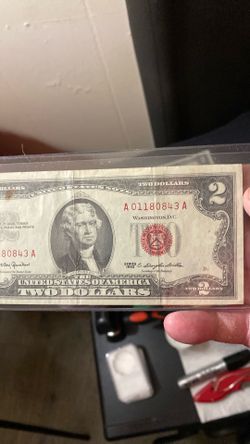 1963 Red $2.00 Bills