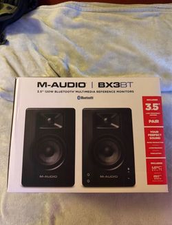 M-Audio BX3BT (Bluetooth) speakers