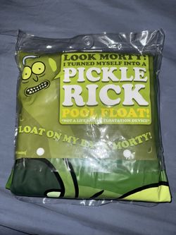 Rick & Morty Pickle Rick Pool Floaty