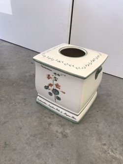 Ceramic Tissue box