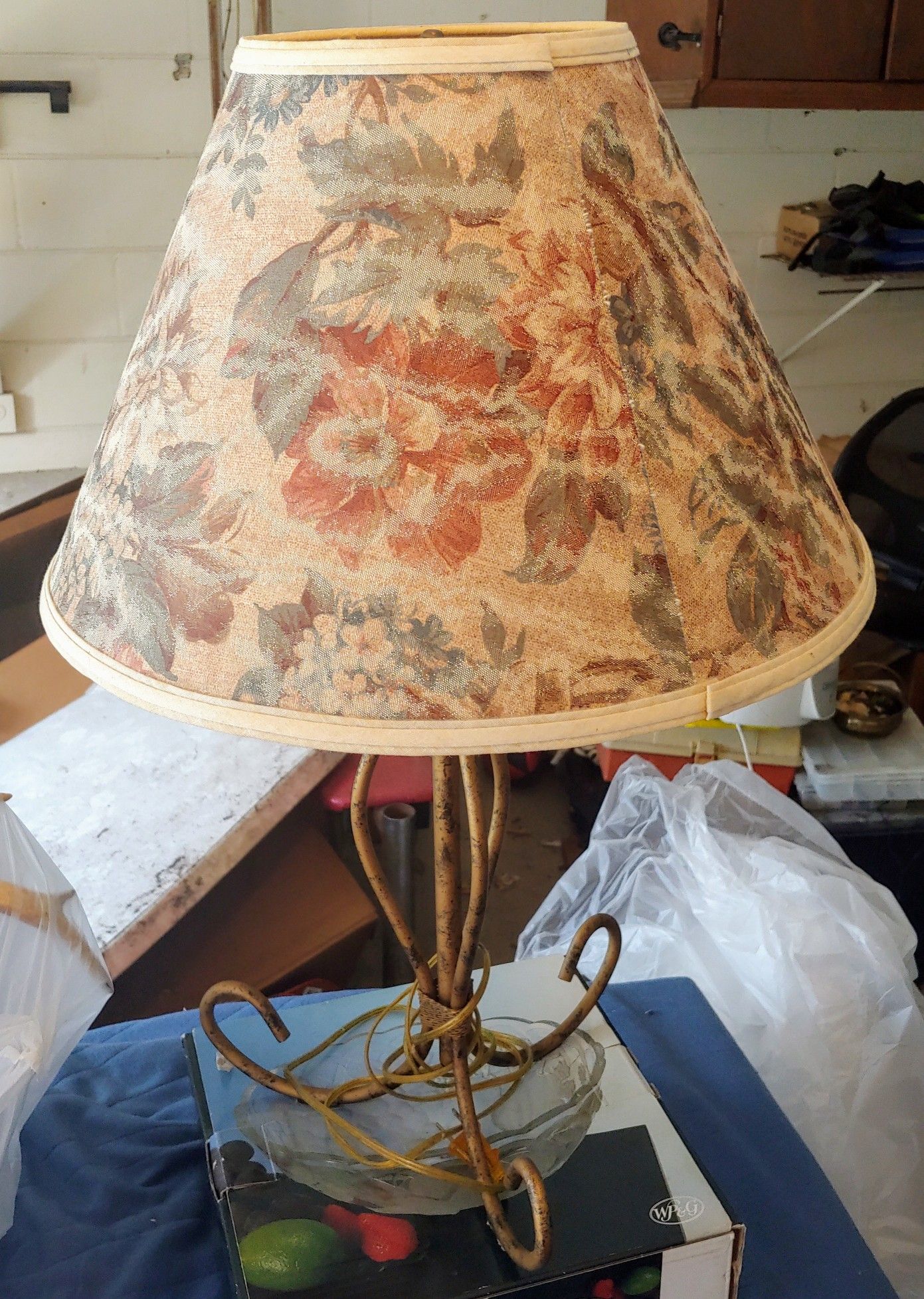 Beautiful vintage lamp.
