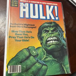 VINTAGE HULK Magazines!