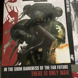 Warhammer 40,000 with 3 books included 
